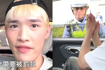鍾明軒二訪中國「被警察攔下」！全程拍攝驚呼：人生第一次被抓　