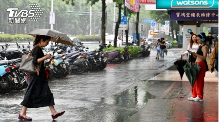 假日天氣不穩！大台北+3地「雷雨強襲」　下週雨勢更猛灌5天