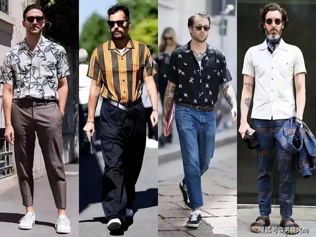 夏季男士如何將各種短袖襯衫搭配的既有風格又不失時尚