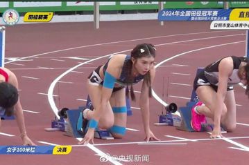 田徑／中國大陸吳艷妮百米欄12秒74刷新紀錄 奔進巴黎奧運