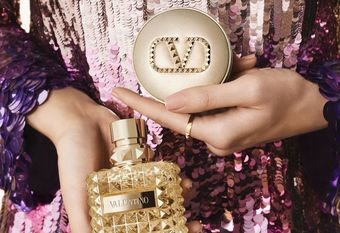 【VALENTINO BEAUTY】奢金幻夢 縱情揮霍 訂製羅馬香水  高訂光感氣墊粉餅 奢金限定版 2024.09.13 盡享奢宴 /