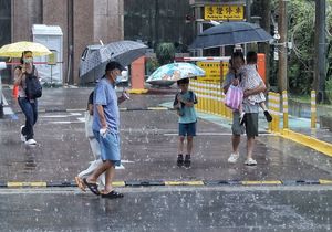 快訊／大雨開轟！新北市中和、土城　雙列一級淹水警戒