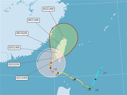 颱風山陀兒預報難度高 氣象署：秋颱影響因素多