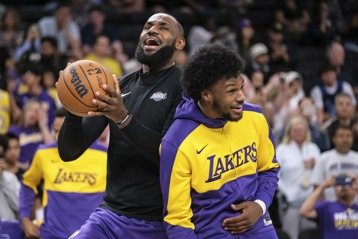 NBA／新賽季今開幕戰 詹姆斯父子有望連線