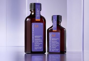 【MOROCCANOIL】護髮油霸主 MOROCCANOIL 再⼀創舉獨步全球 全新摩洛哥紫⾊優油 引領完美髮⾊新⾰命 /