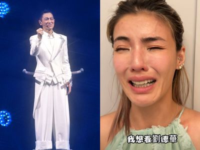 劉德華演唱會不敵強颱停辦！　徐小可痛哭「吐真實心聲」阿Ben急安慰