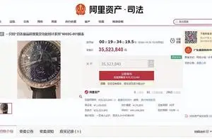 黑老大財產被拍賣，2塊表值8000萬